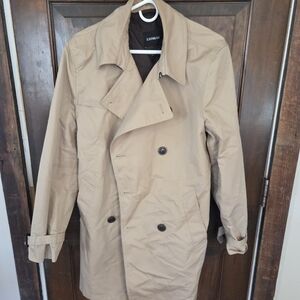 Express Classic Beige Trench Coat for Men